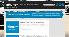 Desktop Screenshot of honestcardealer.com